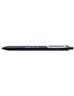 Στυλό Διαρκείας iZee Pentel Ταχυστέγνωτο Μαύρο 0.7mm