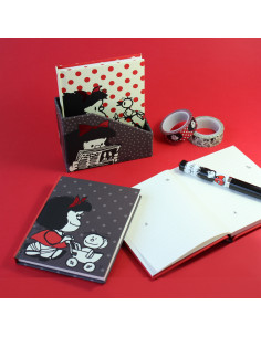 Σημειωματάριο Σκληρόδετο Σετ 3 Τεμαχίων 10x12x4 Mafalda Premium Paper