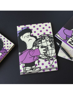 Σημειωματάριο Μαλακό 18x25 Mafalda Premium Paper