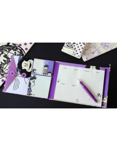 Ημερολόγιο Εβδομαδιαίο Με Αυτοκόλλητα Mafalda Premium Paper