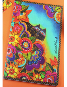 Σημειωματάριο Με Μαλακό Εξώφυλλο Laurel Burch Colorful Cats Σετ 18x25 εκ. Premiu