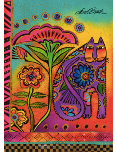 Σημειωματάριο Με Μαλακό Εξώφυλλο Laurel Burch Colorful Cats Σετ 15x21 εκ. Premiu