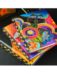 Σημειωματάριο Σκληρόδετο Laurel Burch Colorful Cats Σετ 4 Τεμαχίων Premium Paper