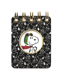 Mini Μπλοκ Σπιράλ Snoopy 6*8