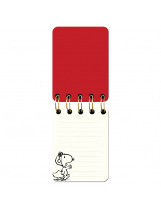 Mini Μπλοκ Σπιράλ Snoopy 6*8