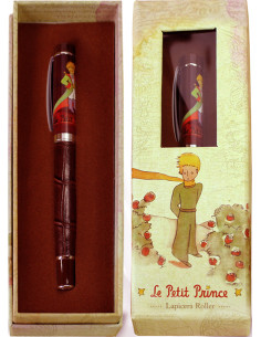 Στυλό Roller Με Δερμάτινο Στέλεχος Με Θήκη Μικρός Πρίγκιπας Premium Paper