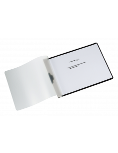 Ντοσιέ Με Μεταλλικό Κλιπ Και Παράθυρο Οριζόντιο Α4 Λευκό Foldermate