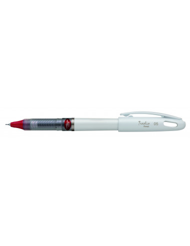 Στυλό Tradio Energel Pentel Λευκό Μαύρο 0.5mm