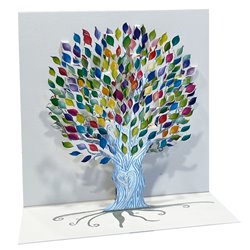 Ευχετήρια Κάρτα 3D 16x16 Το Δέντρο Της Ζωής Pictura