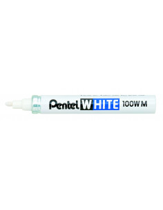 Μαρκαδόρος Λαδιού Ανεξίτηλος Pentel WHITE Λευκό
