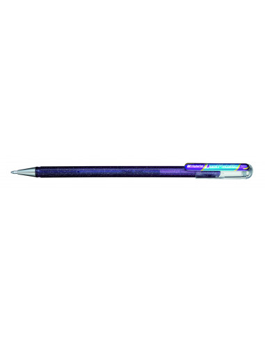 Στυλό Gel Dual Metallic Pentel Μαύρο 1.0mm