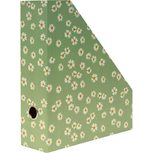 Θήκη Για Περιοδικά B'LOG Flowers Green A4 Ancor