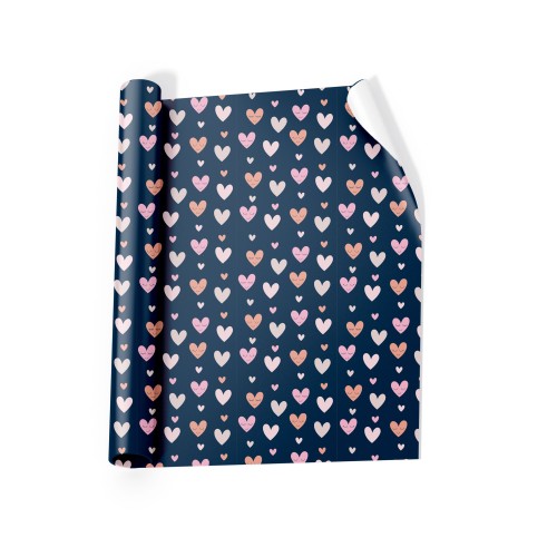 Χαρτί Περιτυλίγματος 70x100 HEARTS Ancor