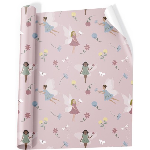 Χαρτί Περιτυλίγματος 70x100 Fairies Rose Ancor