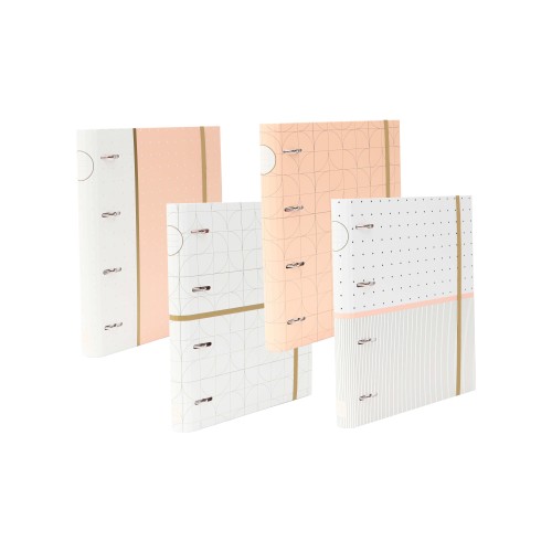 Κλασέρ 4 Κρίκων Με Διαχωριστικά Α4 UNIQUE Ancor