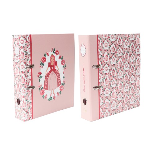 Κλασέρ 2 Κρίκων Α4 Με Ράχη 8εκ B'LOG PRINCESS Ancor