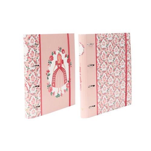 Κλασέρ 4 Κρίκων Με Διαχωριστικά Α4 B'LOG PRINCESS Ancor