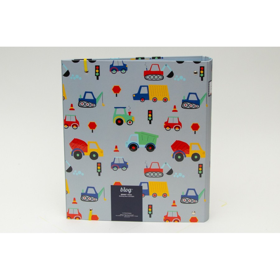 Κλασέρ 4 Κρίκων Με Διαχωριστικά Α4 B'LOG Play Me Cars Ancor