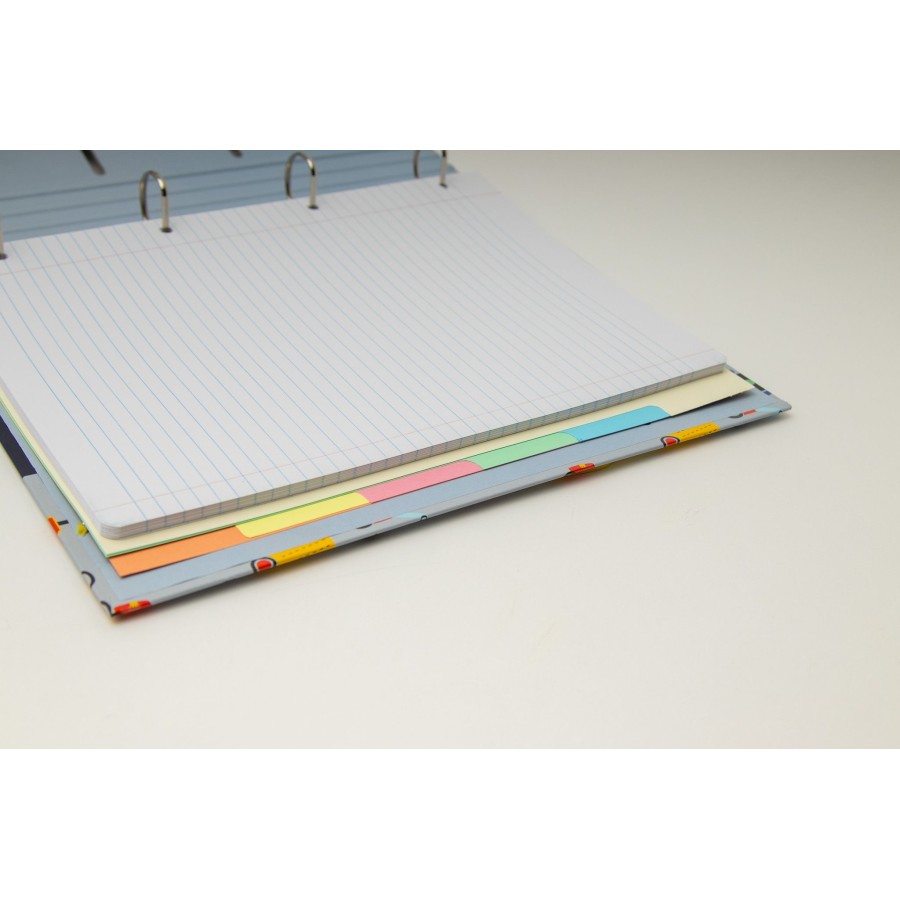 Κλασέρ 4 Κρίκων Με Διαχωριστικά Α4 B'LOG Play Me Cars Ancor