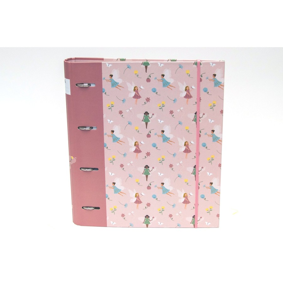 Κλασέρ 4 Κρίκων Με Διαχωριστικά Α4 B'LOG Fairies Tale Ancor