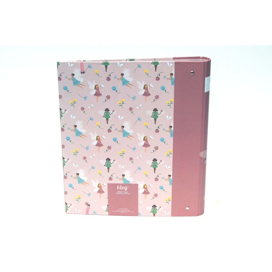 Κλασέρ 4 Κρίκων Με Διαχωριστικά Α4 B'LOG Fairies Tale Ancor