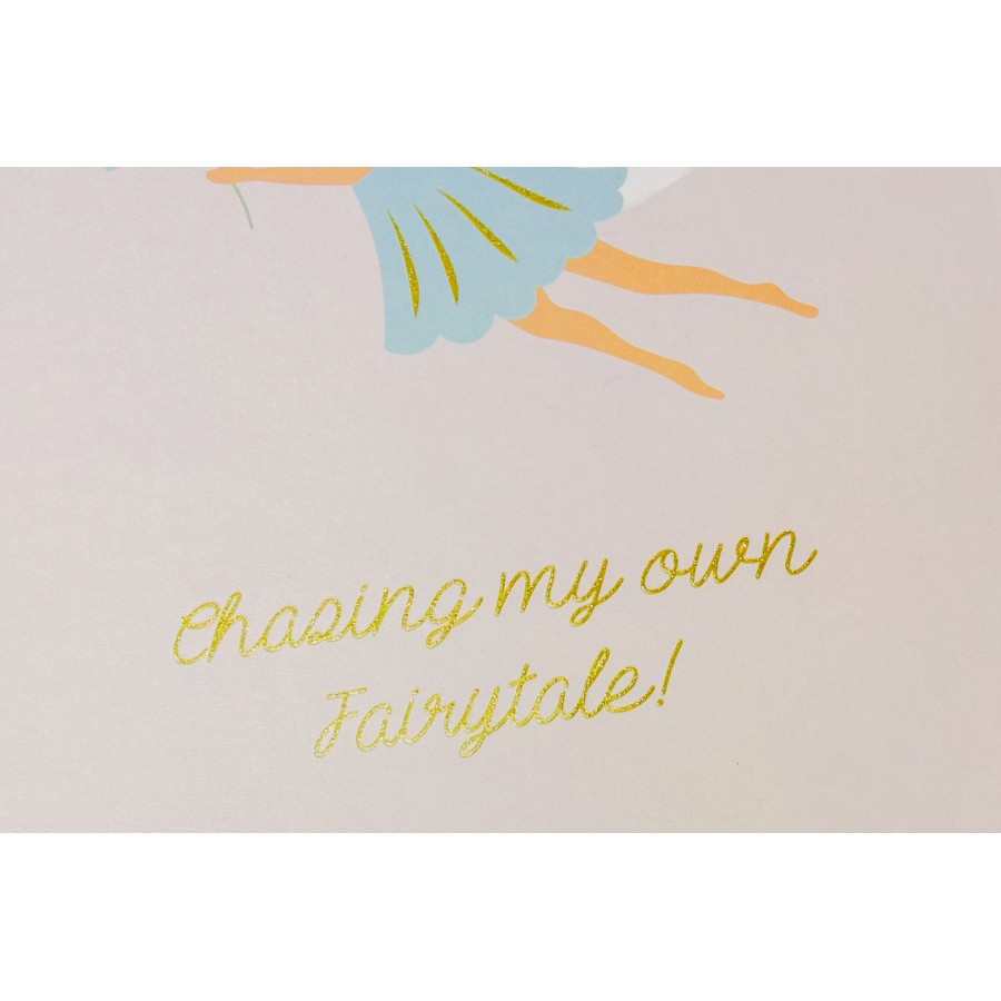 Κλασέρ 4 Κρίκων Με Διαχωριστικά Α4 B'LOG Fairies Rose Ancor