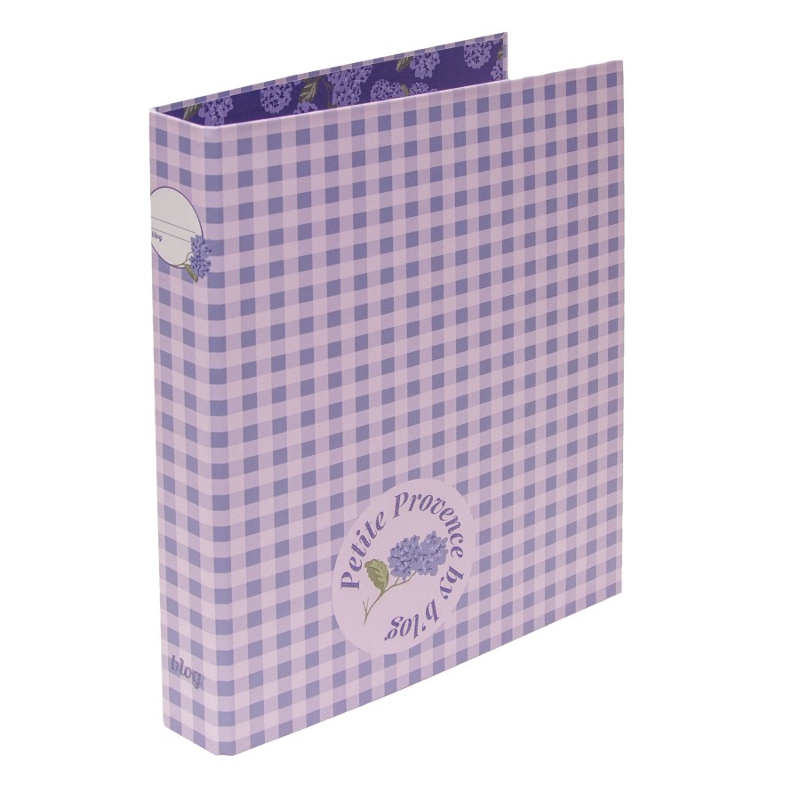 Κλασέρ 2 Κρίκων B'LOG Petite Provence Vichy A4 Ancor