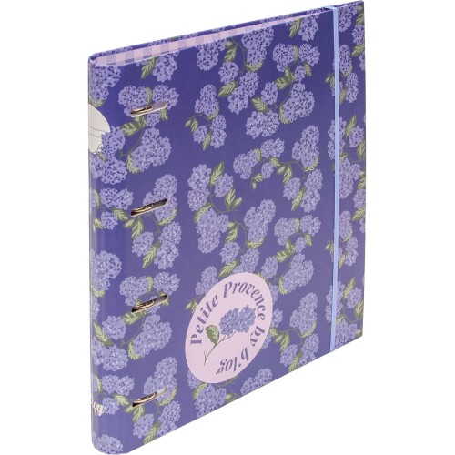 Κλασέρ 4 Κρίκων Με Διαχωριστικά Α4 B'LOG Petite Provence Flowers Ancor
