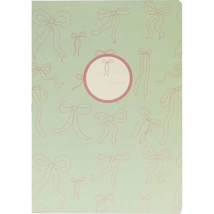 Τετράδιο Καρφίτσα B'LOG Laces Green A5 48 φύλλων Ancor