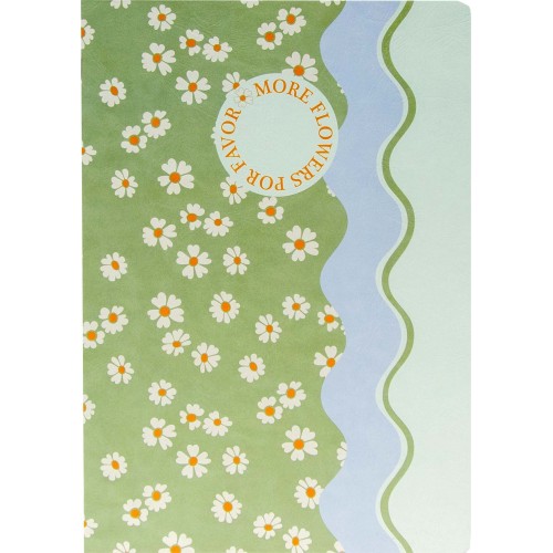 Τετράδιο Καρφίτσα B'LOG Flowers Waves A4 48 φύλλων Ancor