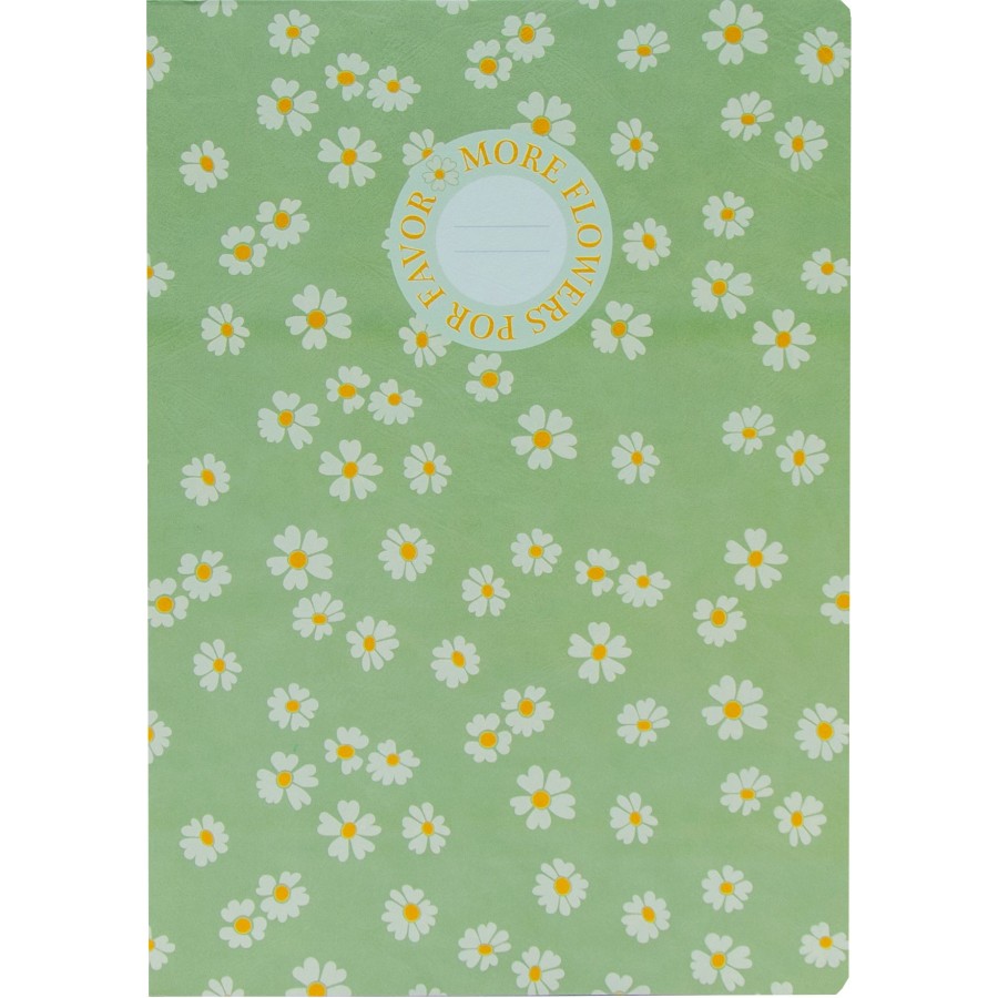 Τετράδιο Καρφίτσα B'LOG Flowers Green A5 48 φύλλων Ancor