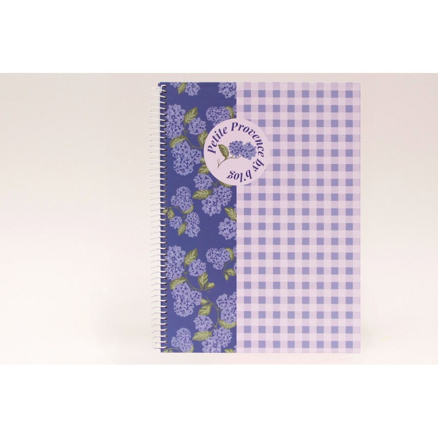 Τετράδιο Σπιράλ B'LOG Petite Provence Flowers A4 80 φύλλων Ancor