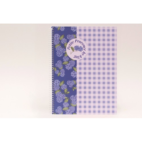 Τετράδιο Σπιράλ B'LOG Petite Provence Flowers A5 80 φύλλων Ancor
