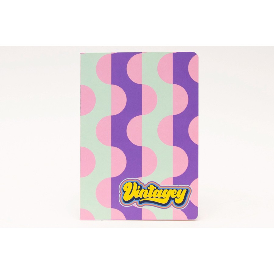 Τετράδιο Καρφίτσα Vintagey Puzzle A5 48 φύλλων Ancor