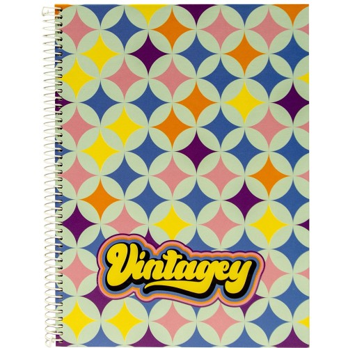 Τετράδιο Σπιράλ Vintagey Sparks A4 80 φύλλων Ancor