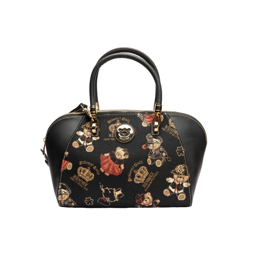 Τσάντα Χειρός Ώμου Crown Bear Henney Bear