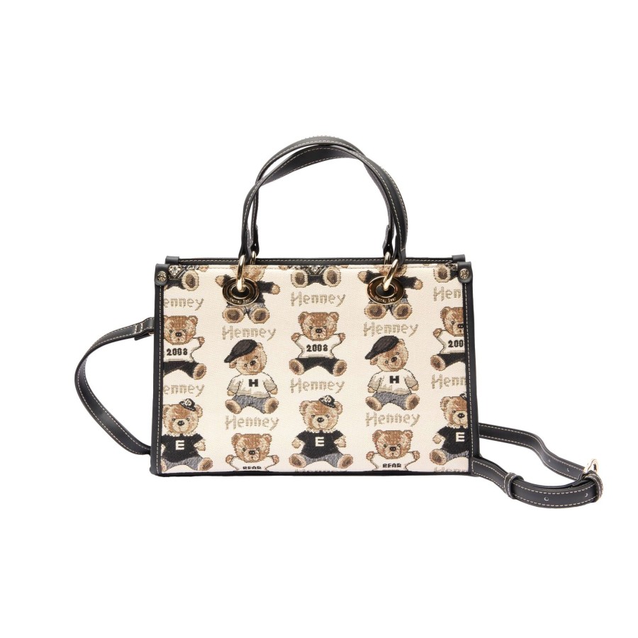 Τσάντα Χειρός Ώμου Password Henney Bear