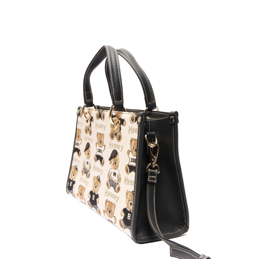 Τσάντα Χειρός Ώμου Password Henney Bear