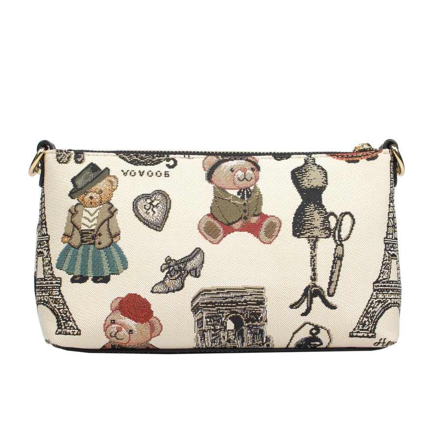Τσάντα Χειρός Ώμου Paris Bear Henney Bear