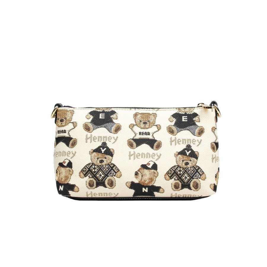 Τσάντα Χειρός Ώμου Password Henney Bear