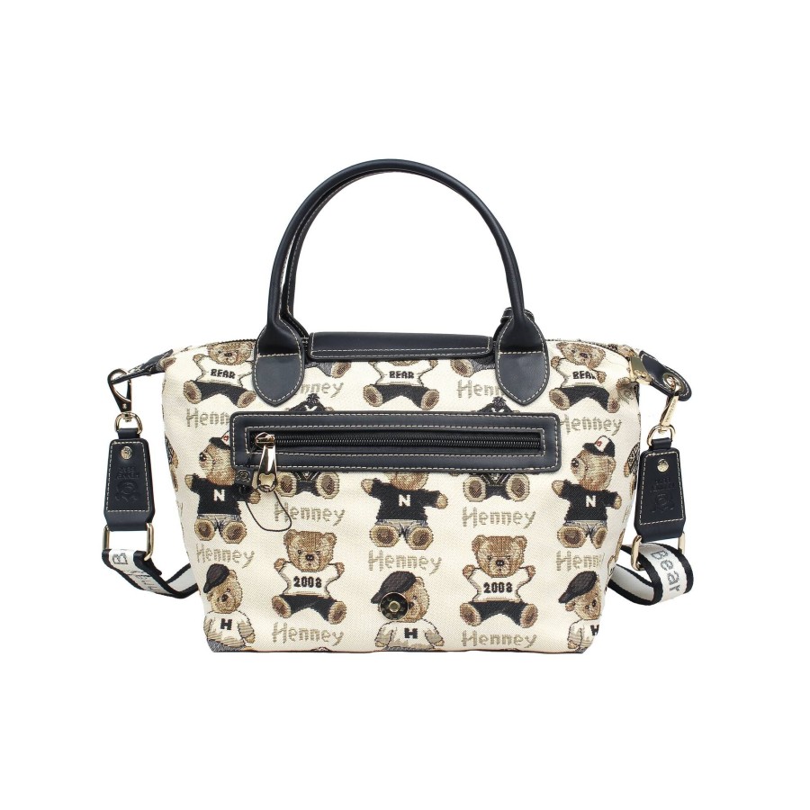 Τσάντα Χειρός Ώμου Password Henney Bear