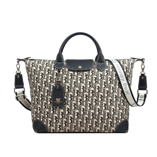 Τσάντα Χειρός Ώμου HB Black Henney Bear