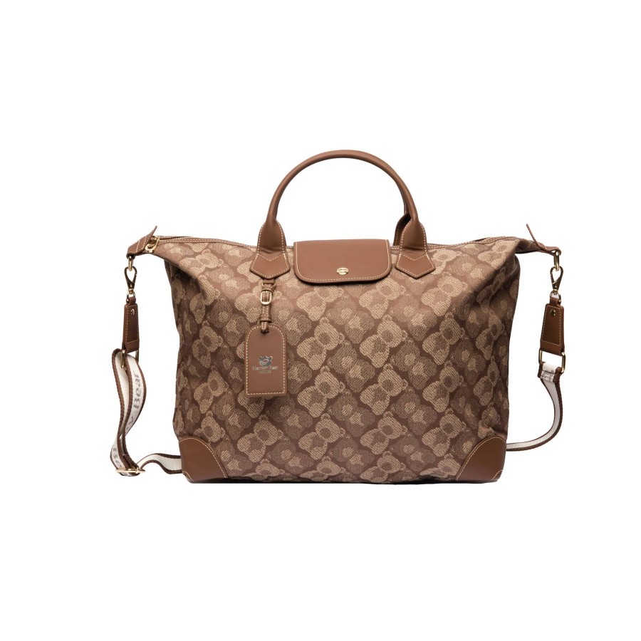 Τσάντα Χειρός Ώμου Shaddow Brown Bear Henney Bear