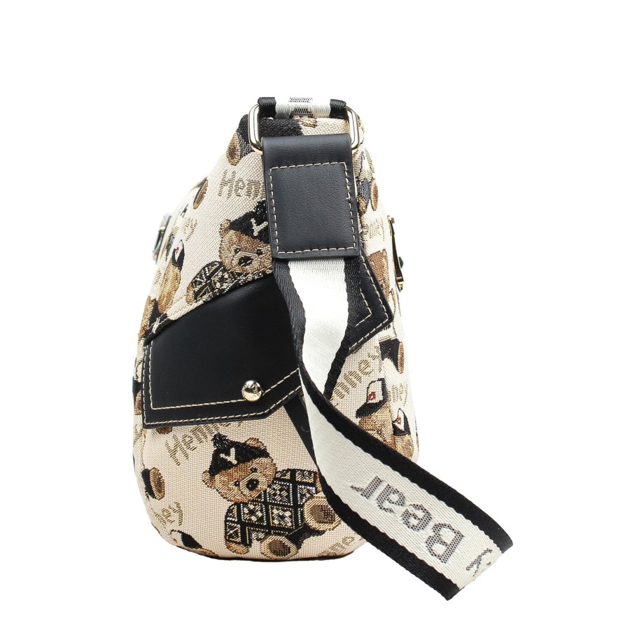 Τσάντα Χειρός Ώμου Password Henney Bear