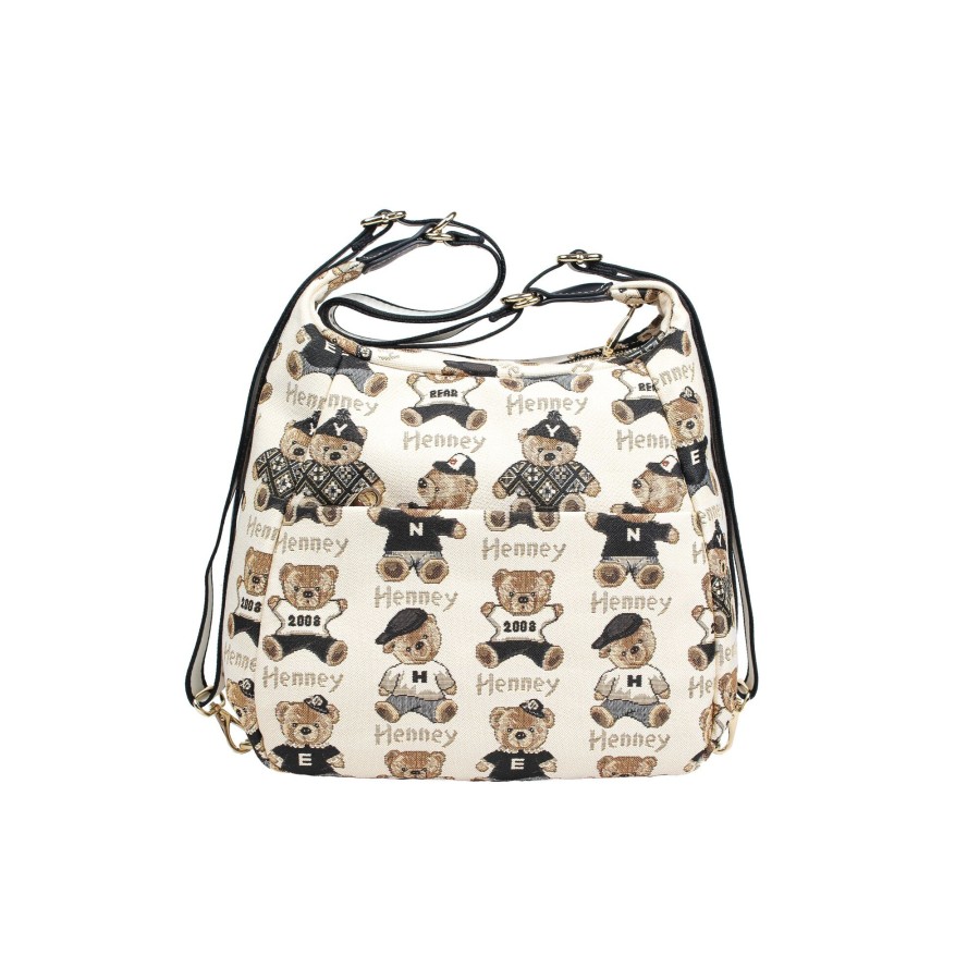 Τσάντα Χειρός Ώμου Password Henney Bear