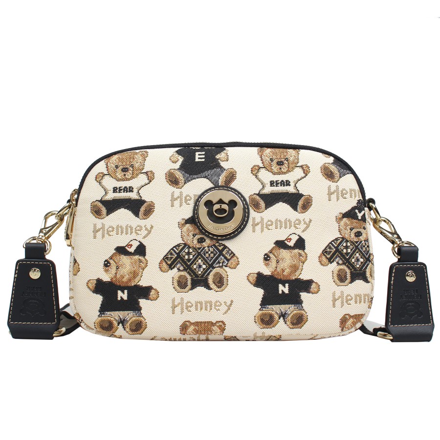 Τσάντα Χιαστί Password Henney Bear