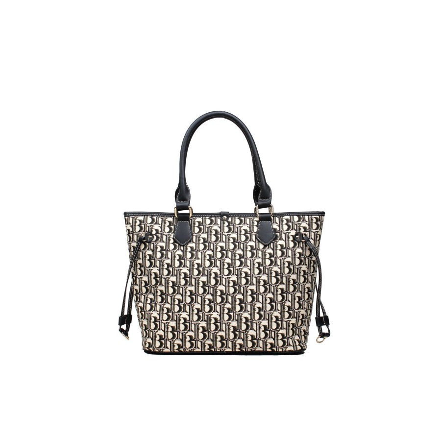 Τσάντα Χειρός Ώμου HB Black Henney Bear