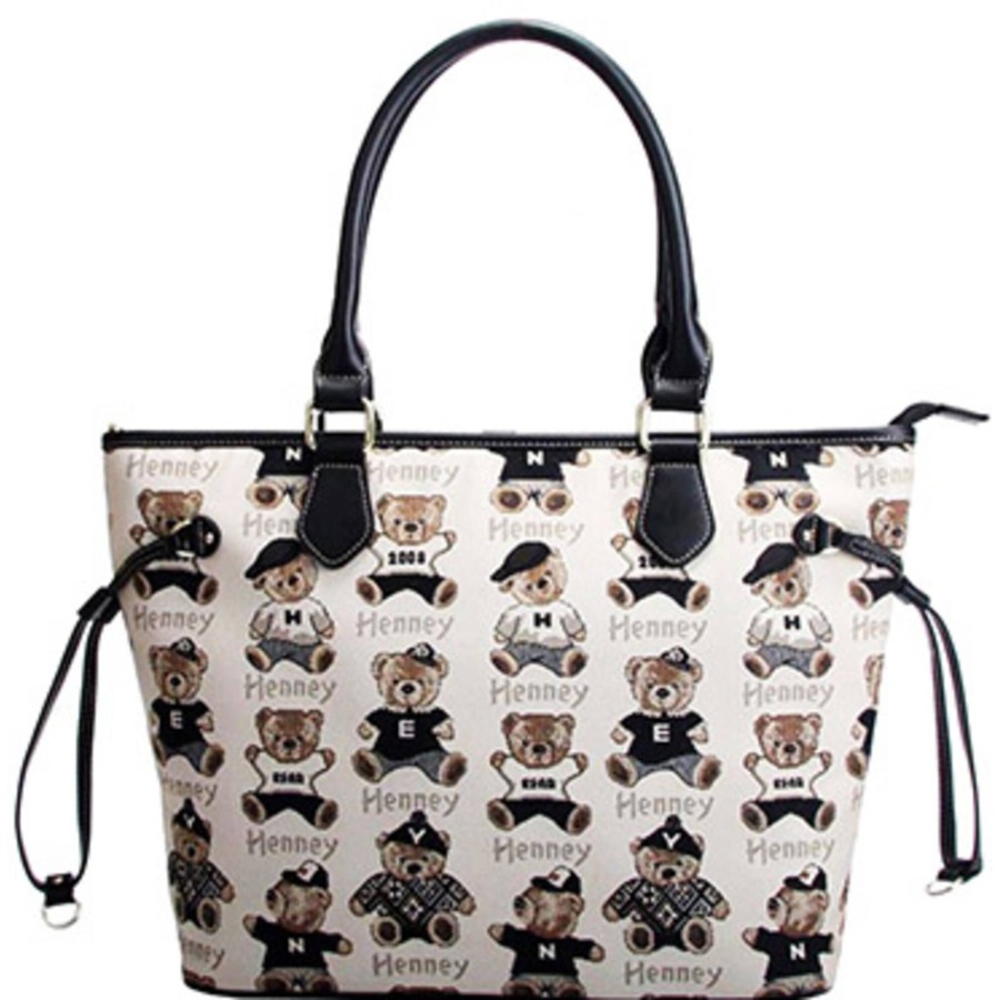 Τσάντα Χειρός Ώμου Password Henney Bear