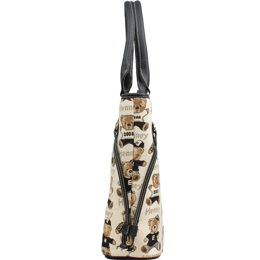 Τσάντα Χειρός Ώμου Password Henney Bear