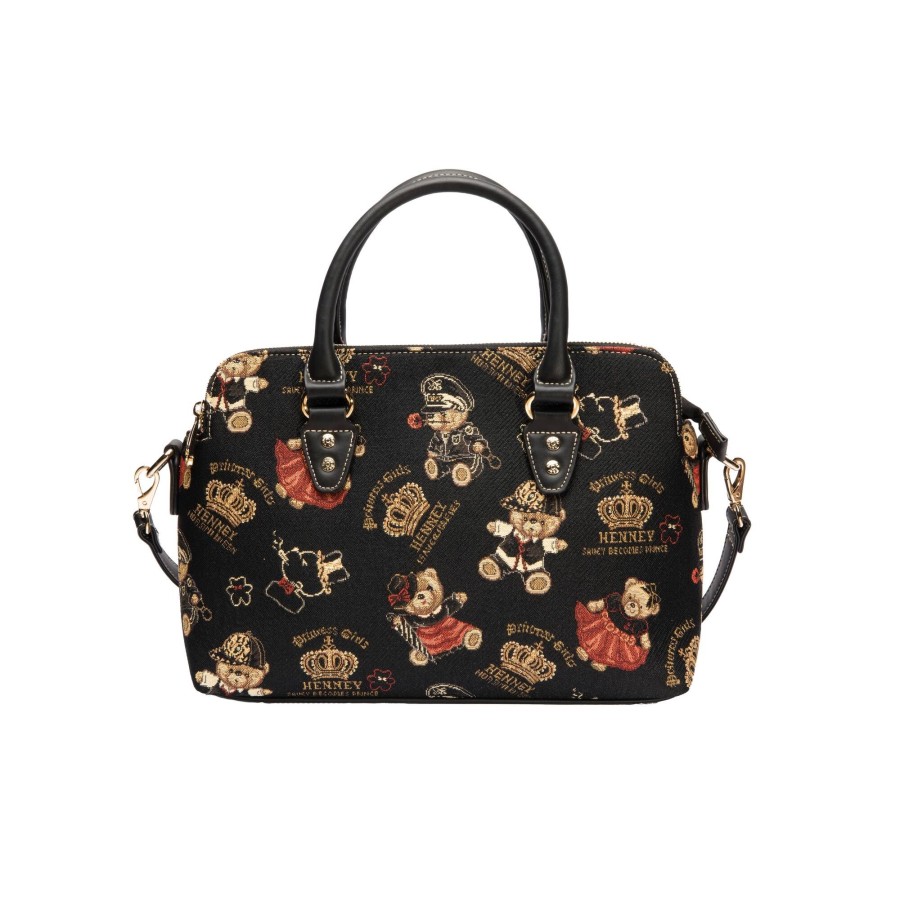 Τσάντα Χειρός Ώμου Crown Bear Henney Bear